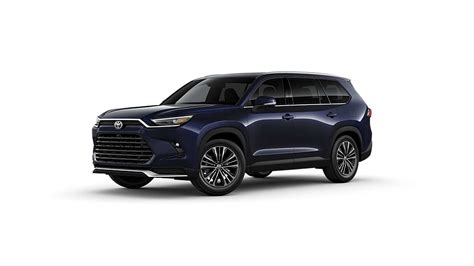 2024 toyota grand highlander platinum. Grand Highlander's three trim levels offered are entry-level XLE, mid-range Limited, and top-end Platinum. The Toyota Grand Highlander is an all-new model for the brand. 