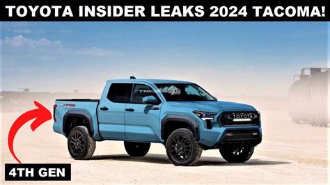 2024 toyota tacoma leaks