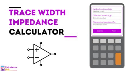 trace width impedance calculator  You can also calculate the accurate drill diameter, via to via spacing, and the thermal vias that