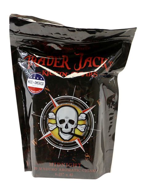 trader jacks midnight cigars  Trader Jack’s Sunrise comes equipped with a silky smooth shade-grown wrapper over the same blend of Dominican, Honduran, and Nicaraguan fillers as the original