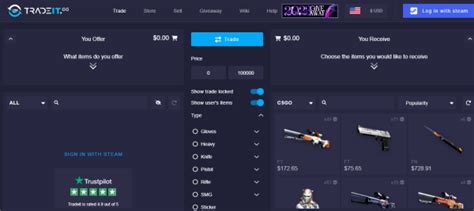 trading websites csgo  KNIVES