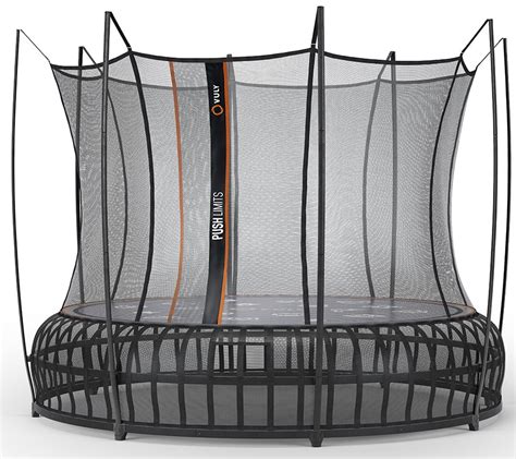 trampoline layby  • 72 galvanized springs evenly stretched around the mat ensure a smooth and responsive