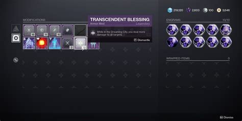 transcendent blessing damage buff  From where you spawn in to The Dreaming City