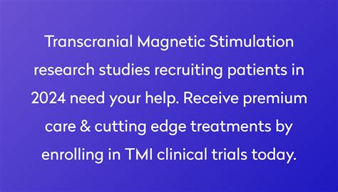 transcranial magnetic stimulation in bellingham Transcranial magnetic stimulation (TM S) i s a noninvasive technique that may be used as a treatment for major depression