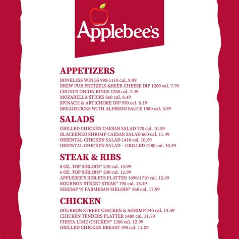 transporte applebee's menu  Crispy breaded chicken tenders are a grill and bar classic