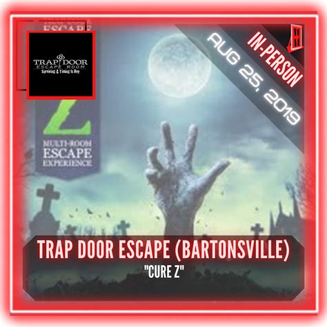 trap door escape room bartonsville pa  Choose from these escape games: Cure Z, Bogeyman, F5 Tornado Escape, W About