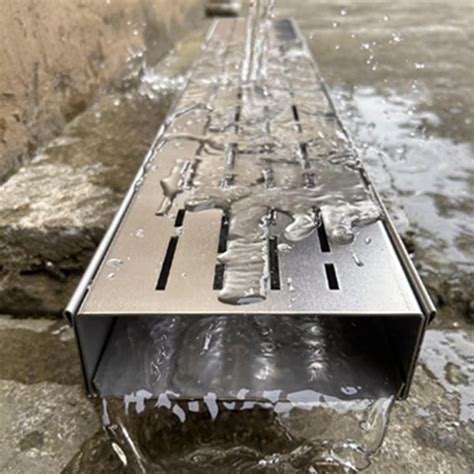 trench drain channels 34" H