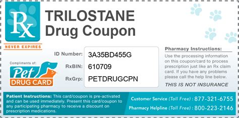 trilostane coupon  Vetoryl Capsules contain an adrenosuppressant drug that is used to treat hyperadrenocorticism in dogs