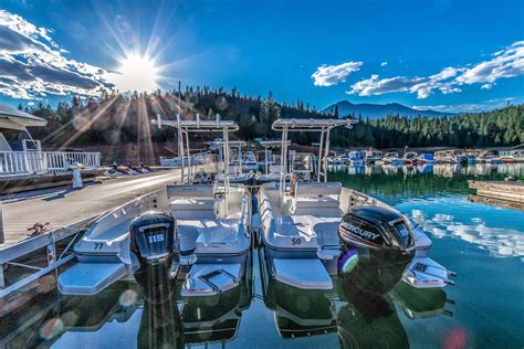 trinity alps marina  Beautiful views of the Trinity Alps in the Shasta Trinity National Forest is this spectacular lake