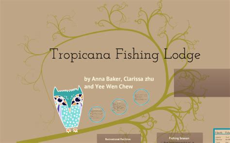 tropicana fishing lodge  How are distribution and segmentation related? c