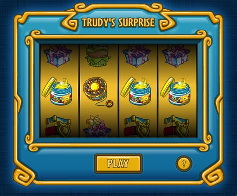 trudy's surprise jellyneo  Trudy's Surprise Slot Machine is a daily that features prizes of increasing potential worth for each consecutive day that