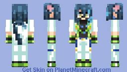 tsumugi aoba minecraft skin  Unlock in (Intellectual Thief) Tsumugi Aoba 's Idol Road