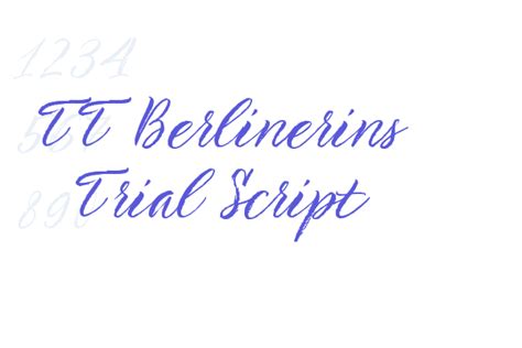 tt berlinerins font  TT Berlinerins Font