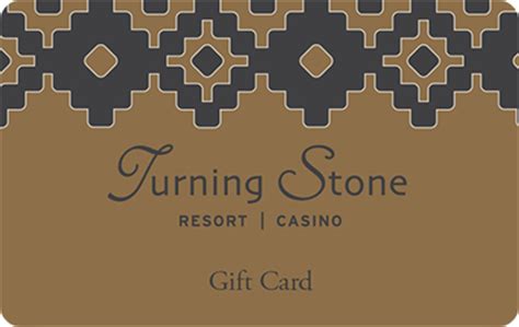 turning stone gift cards  Turning