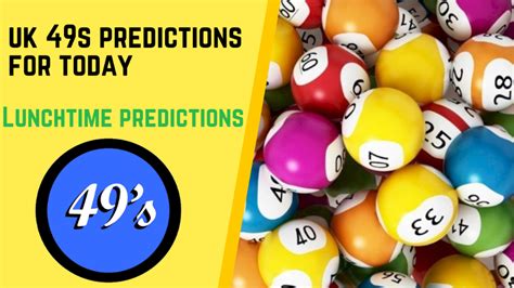 two number lunchtime today come predictions  You can check the prediction every day