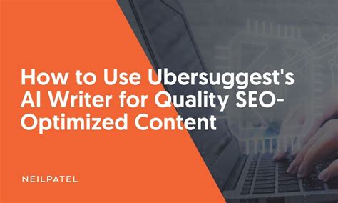 ubersuggest ai writer 5) You can also use Ubersuggest AI content creator tool for meta tags and SEO titles