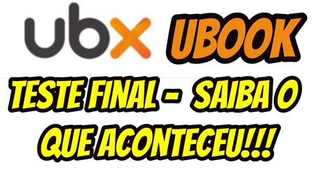 ubx ubook é confiavel  Tweet