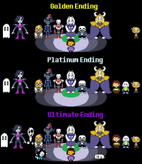 uddertale endings  Loved the game only bad part was they made the pie sex too hot and now i want more please