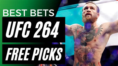 ufc 264 odds The early prelims will begin at 6 p
