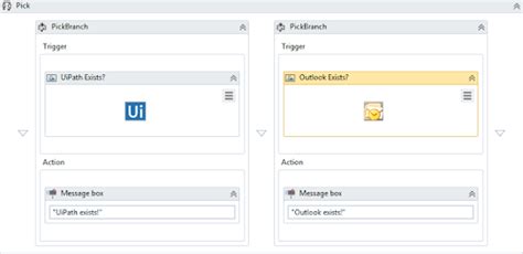 uipath pick branch 4 : Access the Work Items listing to view all the available tasks to be performed (Output data: list of tasks)