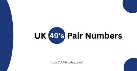 uk 49 most common pairs  Most Common Pairs; Most Common Triplets; Most