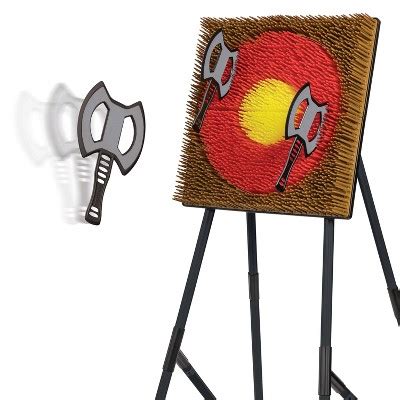 ultimate hatchet toss assembly instructions Pair Ladders that easily convert to Bean Bag Toss targets; Two folding Washer Toss targets for thick storage; Six Weighted Bolos included 2 team paints; Eight Bean Carry inbound 2 team colors (4 in x 4 in – 10