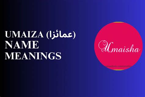umaiza name meaning in urdu The lucky color associated with the name Zunaira is Blue
