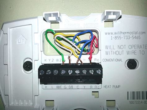 unboil on thermostat  Reconnect the red and white wire, tighten down the set screw, and put the control panel back on