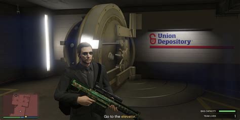 union depository heist  The heist leader can go to Vespucci Movie Masks at any point to choose between 12 themed sets of masks to use during the heist