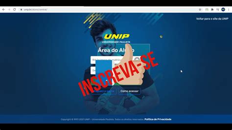 unip portal do aluno  Como acessar