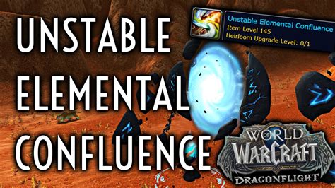 unstable elemental confluence Your spells and abilities have a chance to usher in primal magics, dealing damage to enemies and buffing allies