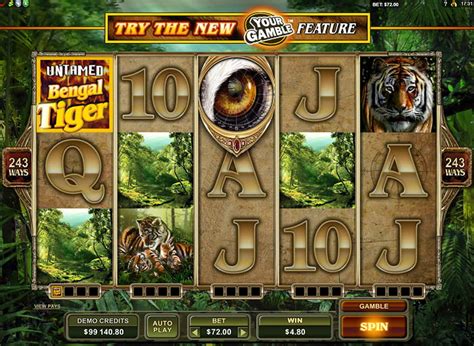 untamed bengal tiger payout Untamed Bengal Tiger Slot