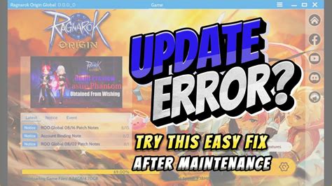 unzip failed ragnarok origin May alam ba para mafix ung unzip failed