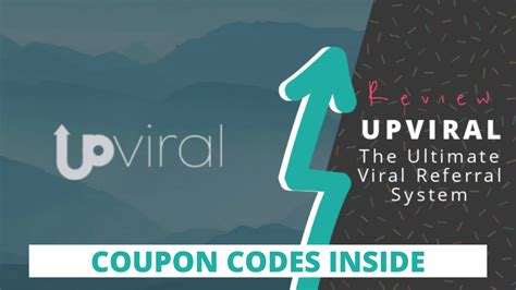 upviral coupon codes  For beginners there are a lot of tutorials