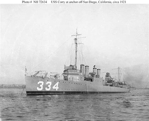 uss corry dd 334  EN