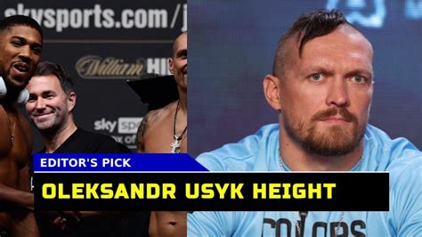 usyk height in ft AJ vs Usyk – Age, Height, and Weight