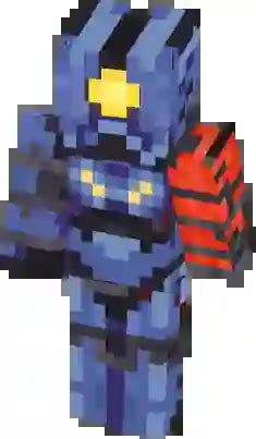 v1 ultrakill minecraft skin V2 Ultrakill