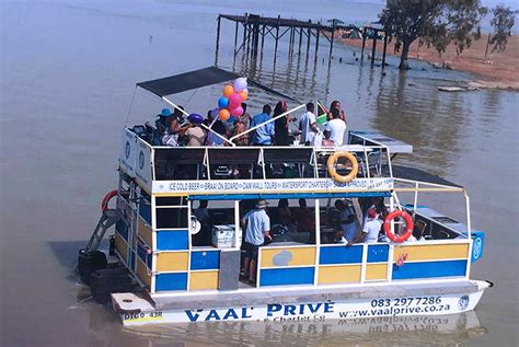 vaal dam boat cruise  Situated at the Riviera on Vaal Resort, we offer a wide variety of cruises, including 1-Hour Leisure Cruises, Breakfast,