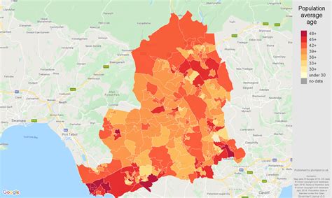 vale of glamorgan population by age and sex  The icon links to further information about a selected place including its population