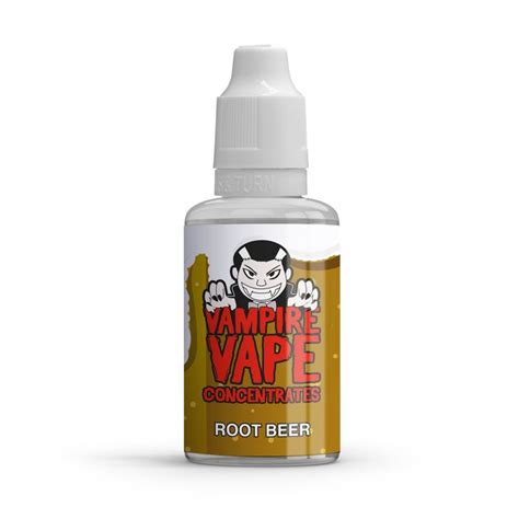 vampire vape root beer flavour concentrate  All flavours made from the highest quality ingredients and made in the UK in a clean room from creation to bottling