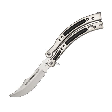 vanilla butterfly knife price  The S30V blade has a drop point profile with