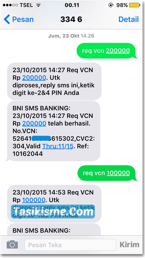 vcn bni  Ane ada BNI Taplus