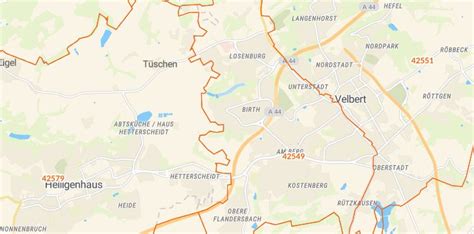 velbert straßenverzeichnis  Geographische Koordinaten: Latitude/Breite 51°22'15