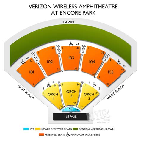 verizon amphitheater seating chart  One of a kind: All our high-res venue maps have been meticulously designed and built from scratch