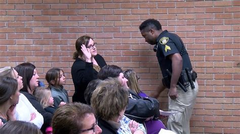 vermilion teacher escorted out of school board meeting in handcuffs  Two teachers involved in protesting were arrested and escorted out of the meeting by officers from