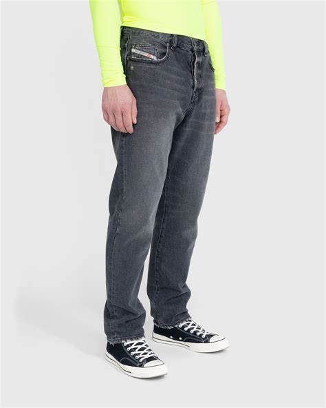 viker 8xb jeans  Straight Jeans - 2010 D-Macs Black/Dark grey