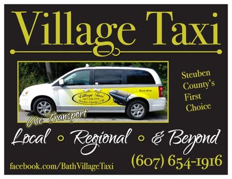 village taxi bath ny  Website: View similar Taxis