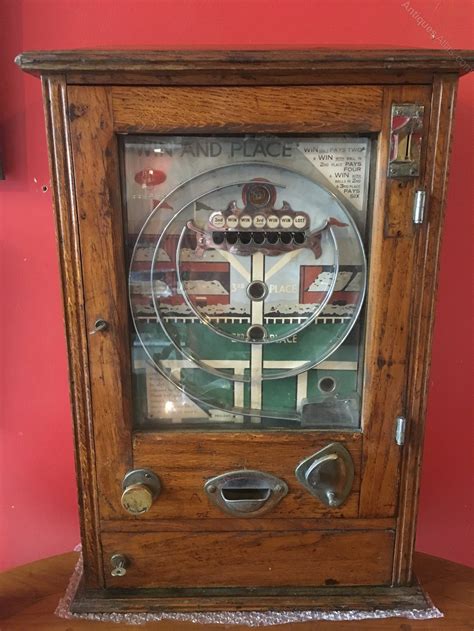 vintage penny arcade machines for sale uk  Coin operated Penny arcade machine