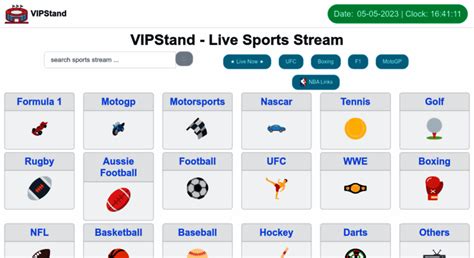 vipstand se football  We mostly list VIP streams that can be stream over all the devices: Keywords: football stream, nfl stream, soccer stream, tenni stream, basketball stream, hockey stream, nba stream, baseball