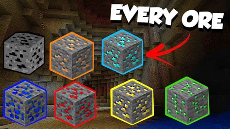 visible ores bedrock  Return to Minecraft and